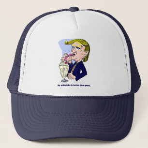 Boné Trump 2020 - Meu milkshake é melhor que o seu