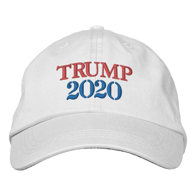 BONÉ TRUMP 2020 WHITE BASEBALL (Frente)