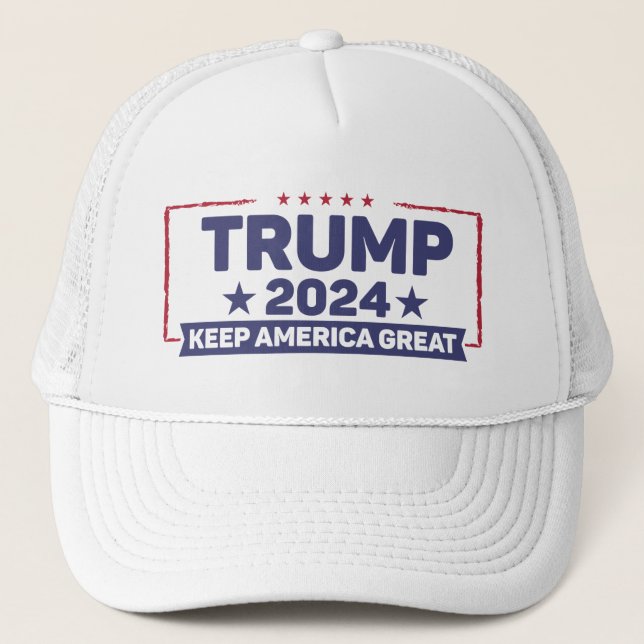 Boné Trump 2024 - Keep America Excelente (Frente)
