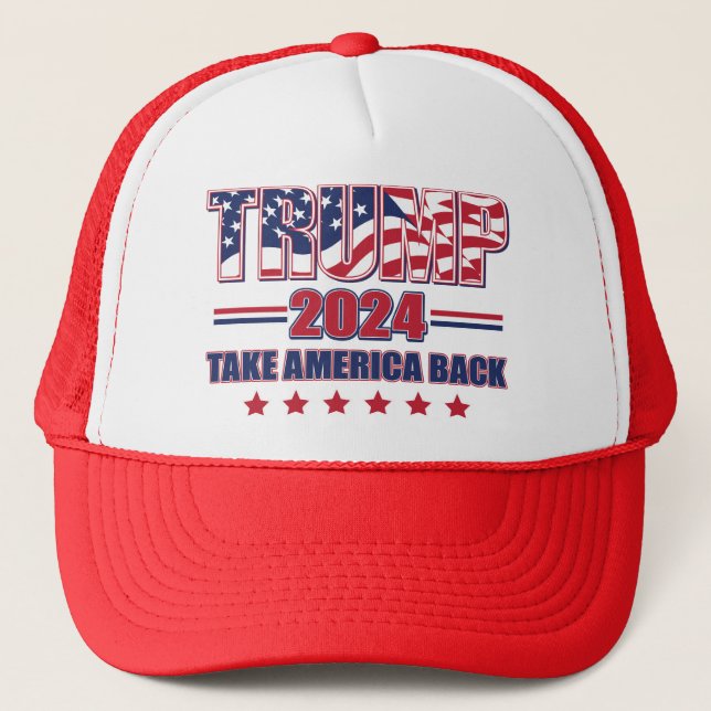 Boné Trump-2024-Take-America-Back (Frente)
