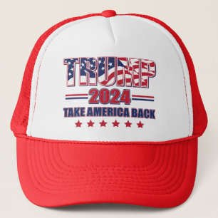 Boné Trump-2024-Take-America-Back
