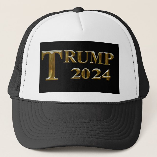 BONÉ TRUMP 2024 TRUCKER HAT (Frente)