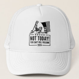 Boné Trump 2024 Trucker Hat Pro-Democracy