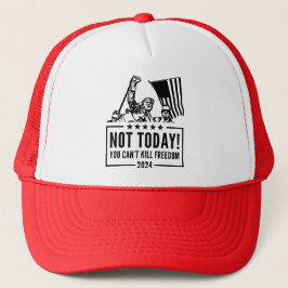 Boné Trump 2024 Trucker Hat Pro-Democracy