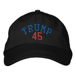 BONÉ TRUMP 45 PRETO