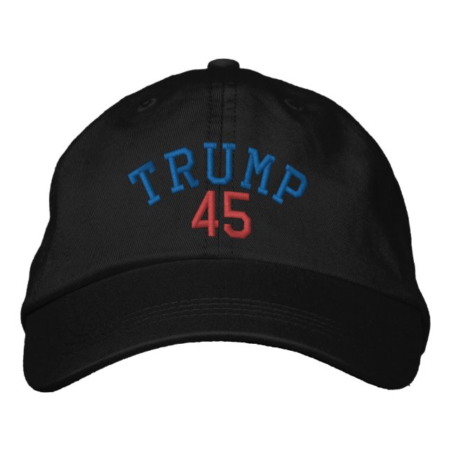 BONÉ TRUMP 45 PRETO (Frente)