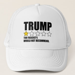 Boné Trump - Fascista Demais Não Recomendaria