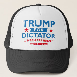 Boné Trump For Dictator