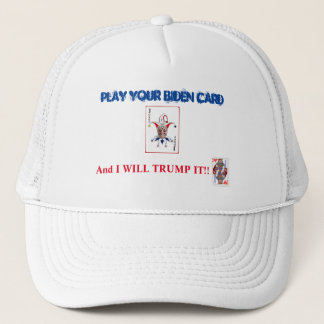 Boné Trump-It Hat: Branco