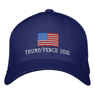 Boné Trump Pence 2016, American Flag