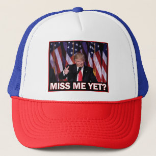 Boné Trump Sentiu Minha Falta Ainda