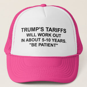Boné Trump TariFF Trucker Hat