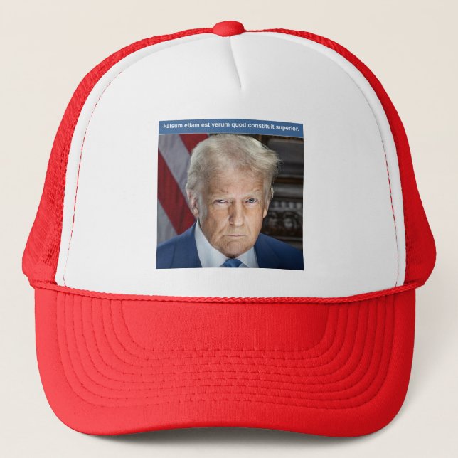 Boné Trump Trucker Hat (Frente)