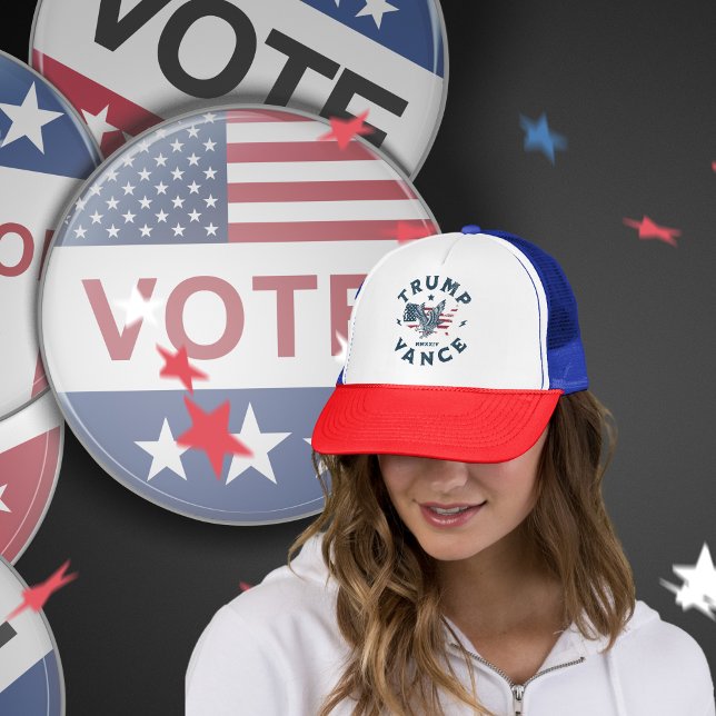 Boné Trump Vance 2024 Mulheres (Criador carregado)