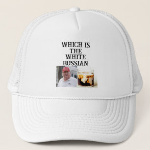 Boné Trump/White Trucker Hat Russo