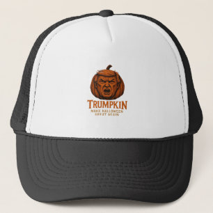 Boné Trumpkin. Faça o Excelente de Halloween novamente