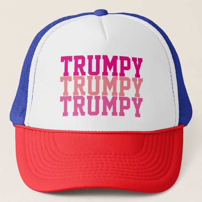 BONÉ TRUMPY TRUMPY TRUMPY TRUMPY TRUCKER HAT (Frente)