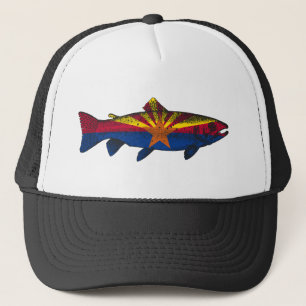 Boné Truta do sinalizador de Arizona de peixe