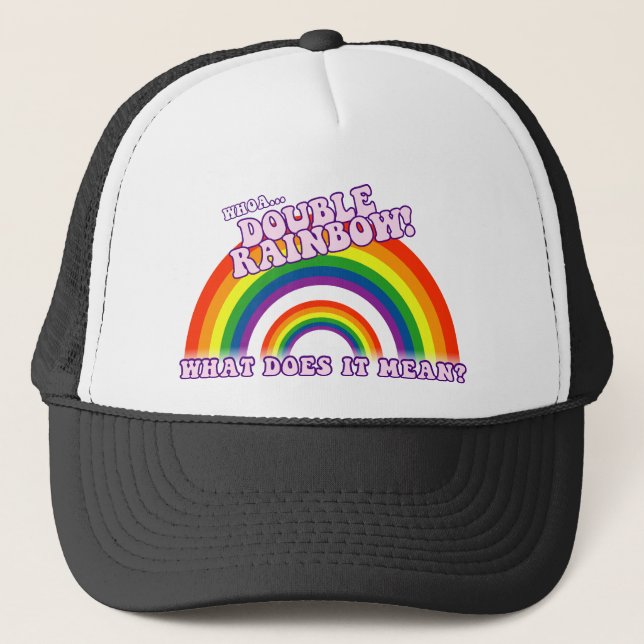 Boné Tshirt dobro do arco-íris (Frente)