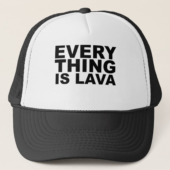 Boné TUDO É LAVA Camisa Caneca Chapéu Mousepad Volcana (Frente)