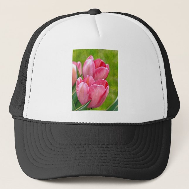 Boné Tulipas Rosa (Frente)