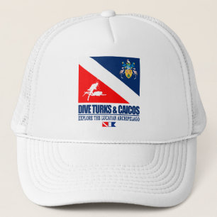 Boné Turcos & Caicos do mergulho