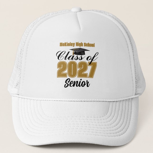 Boné Turma Chic de 2027 Personalizada para Estudantes d (Frente)