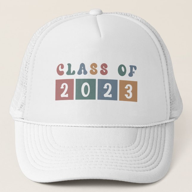 Boné Turma de 2023 Presente de formatura da escola facu (Frente)