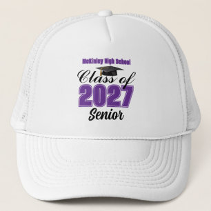 Boné Turma de 2027 da Purple Class Escola de Ensino Méd