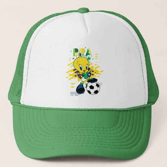 Boné TWEETY™ Team Brazil Soccer Graphic (Frente)