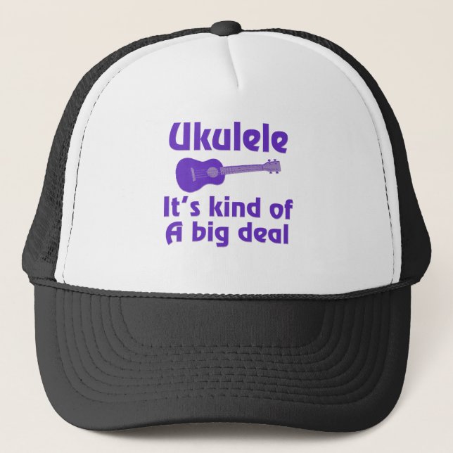 Boné Ukulele Engraçado (Frente)