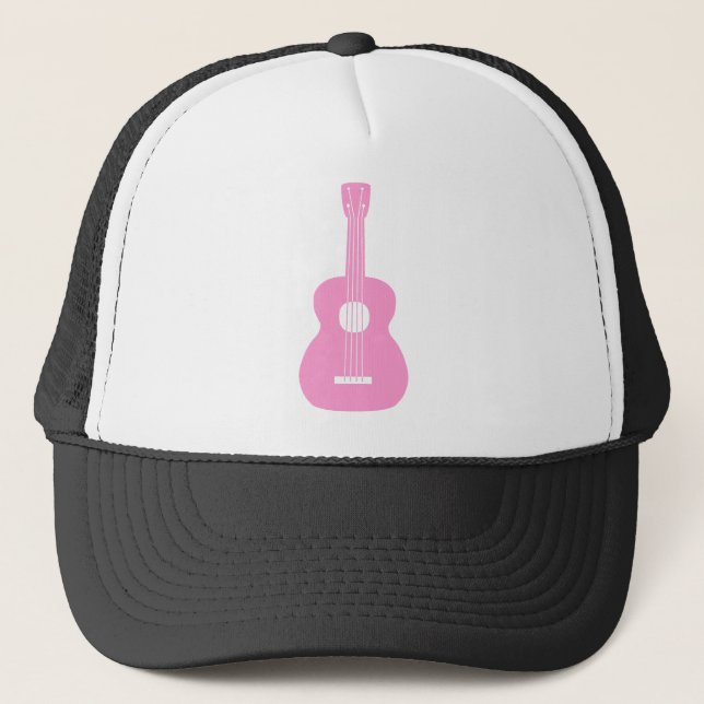 Boné Ukulele - Rosa (Frente)