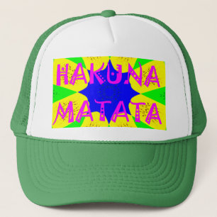 Boné Último Design Incrível e Bonito Hakuna Matata Colo