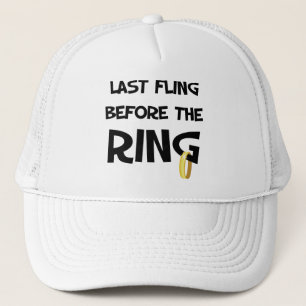 Boné Último fling antes do anel