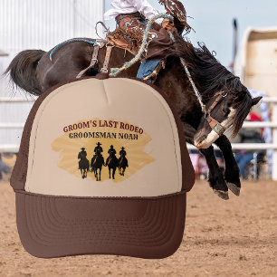 Boné Último Rodeio Padrinho Nome Personalizado Caubói P