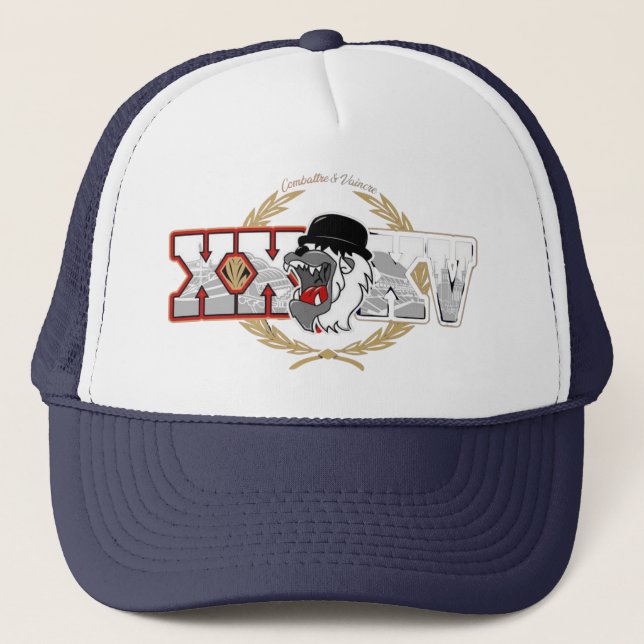 Boné Ultras gones ruins 1987 (fãs de lyon), gones ruins (Frente)