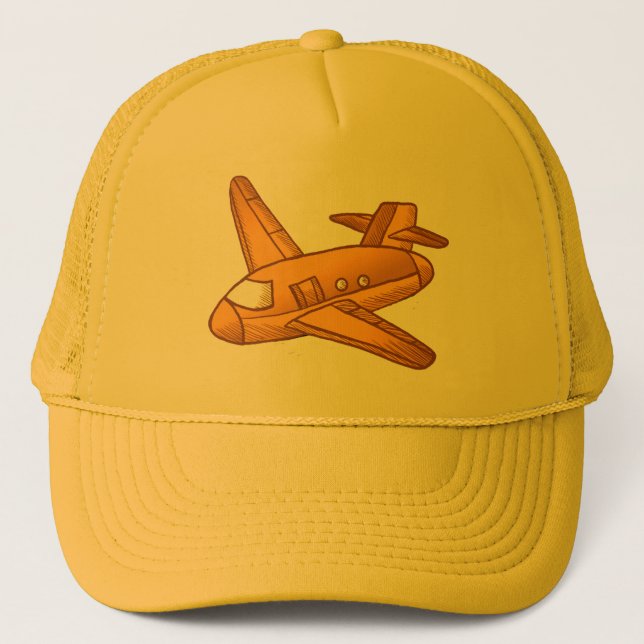 Boné Um avião amarelo (Frente)