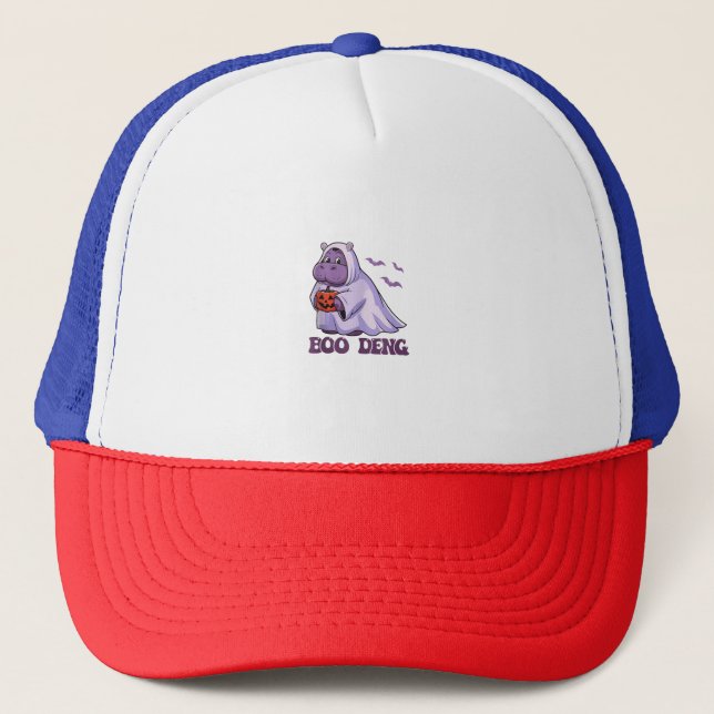 Boné Um bebê tailandês bonito Hippo Moo Deng Boo Deng H (Frente)