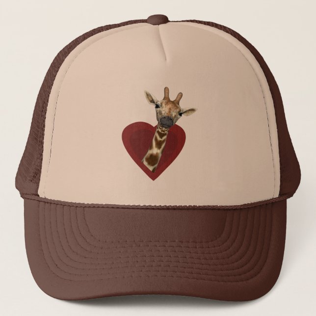 Boné Um Coração Para Girafas (Frente)