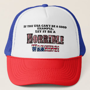 Boné Um Hat Horrível Do Caminhoneiro