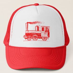 Boné Um homem e seu trem - Vermelho