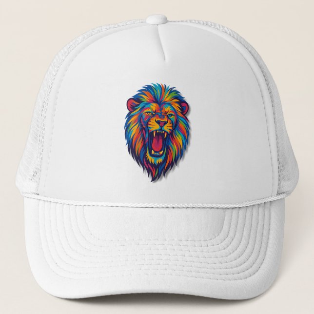 Boné Um Leão Pintado Rucker Hat (Frente)