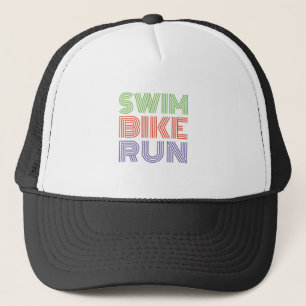 Boné Um presente Triathlon excelente para seu amigo ou