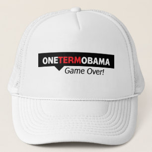 Boné Um termo Obama - jogo sobre