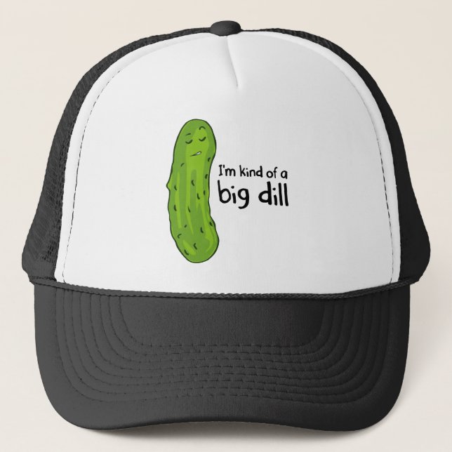 Boné Um tipo de picles de dill de venda (Frente)
