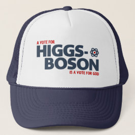 Boné Um voto para o Higgs-Boson é um voto para o deus!
