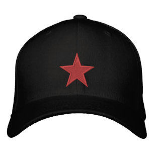Boné Uma Estrela Vermelha De Anarquia