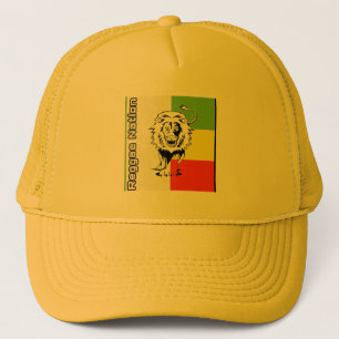 Boné Uma Nação Reggae - Chapéu De Caminhoneiro