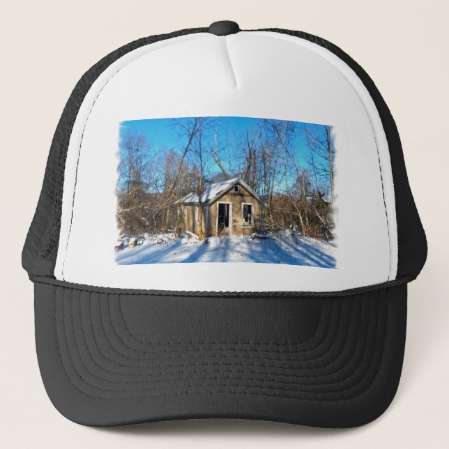 Boné Uma velha casa na neve (Frente)