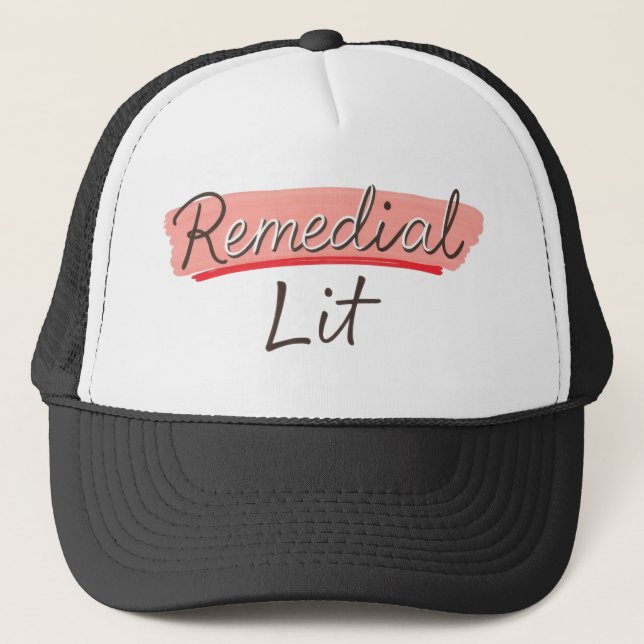 Boné Underscored Remedial Lit Baseball Hat (Frente)